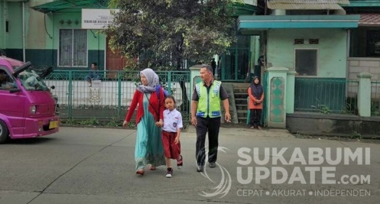 Guru dan Wali Murid SDN 01/04 Kecewa UPTD Pendidikan Sukaraja dan Dishub Kabupaten Sukabumi